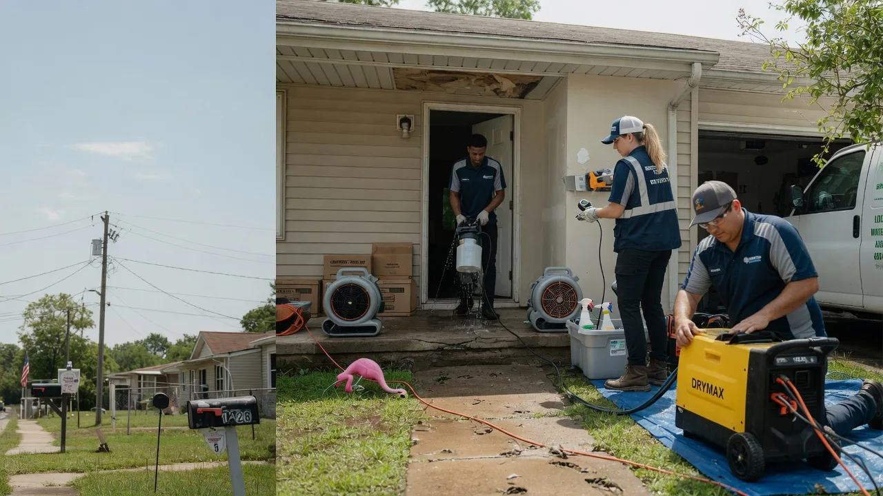 Storm Damage Water Removal in Willow Spring, NC near me